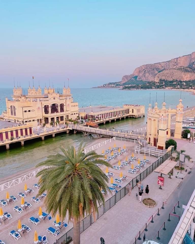 Villino Sirene Mondello Villa Palermo Buitenkant foto